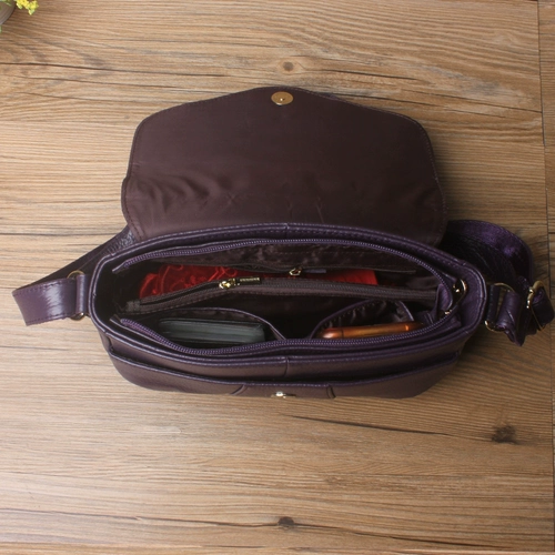 Коралловая кожаная сумка на одно плечо для отдыха, сумка через плечо, кошелек, из натуральной кожи