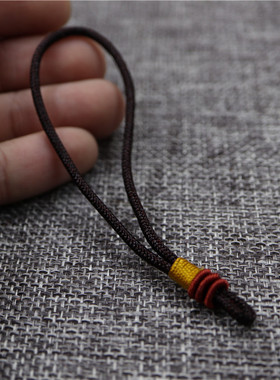 红色黑色挂绳腰挂钥匙挂DIY