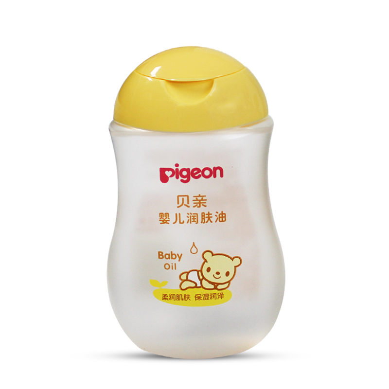 扬州艾美母婴专营店贝亲润肤油200ml 新生婴儿油抚触按摩油 宝宝儿童保湿BB油IA1060