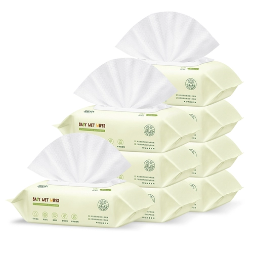 润本 Детские влажные салфетки для новорожденных для младенца, 640 штук