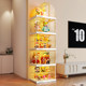 Vaulted house! Can be layered! Blind box figurine storage cabinet