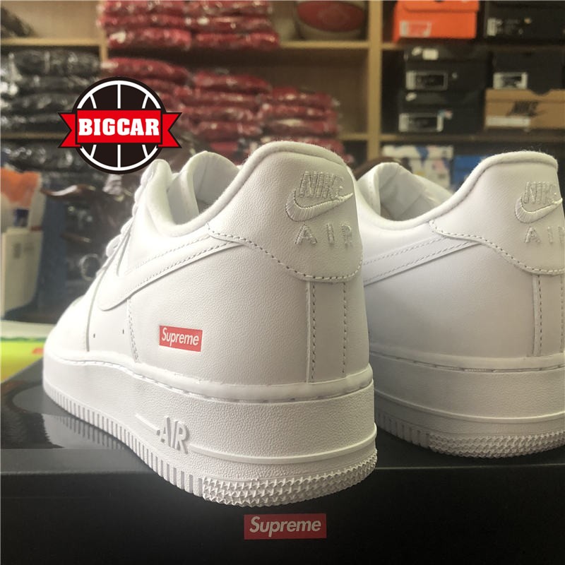 Nike Air Force 1 x Supreme AF1空军一号联名 CU9225-100 - 图2