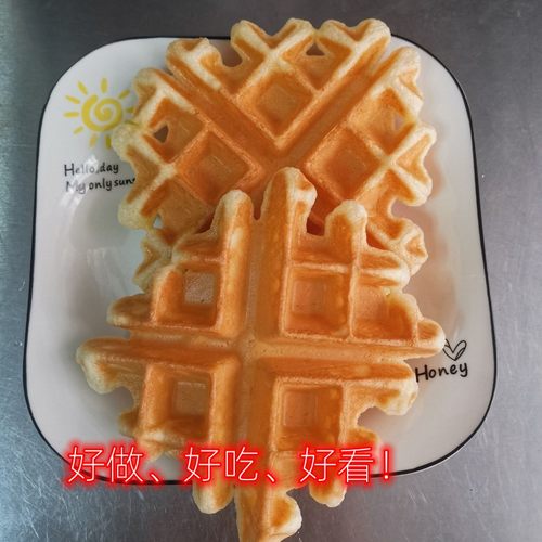 懂时光商用原味QQ松饼粉格子松饼预拌粉华夫粉1kg装 - 图0