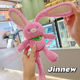ອິນເຕີເນັດສະເຫຼີມສະຫຼອງ rabbit pendant ຂະຫນາດນ້ອຍຂອງຫຼິ້ນ plush ມີຫູດຶງ