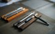 Fountain pen holder solid wood three-slot pen holder simple creative double-slot pen holder desktop storage ornament single-slot pen holder