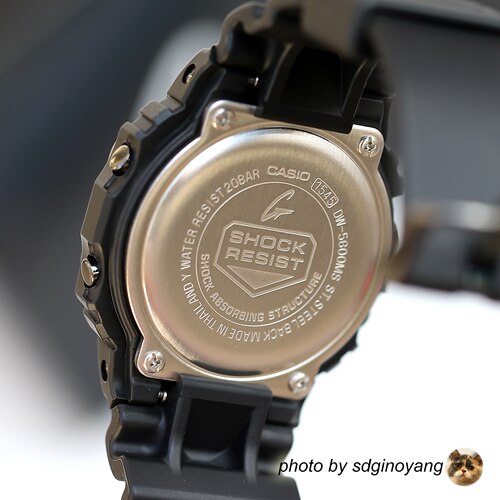 CASIO卡西欧G-SHOCK初版1545烟熏铁锈方块DW-5600MS-1JF全新现货 - 图1