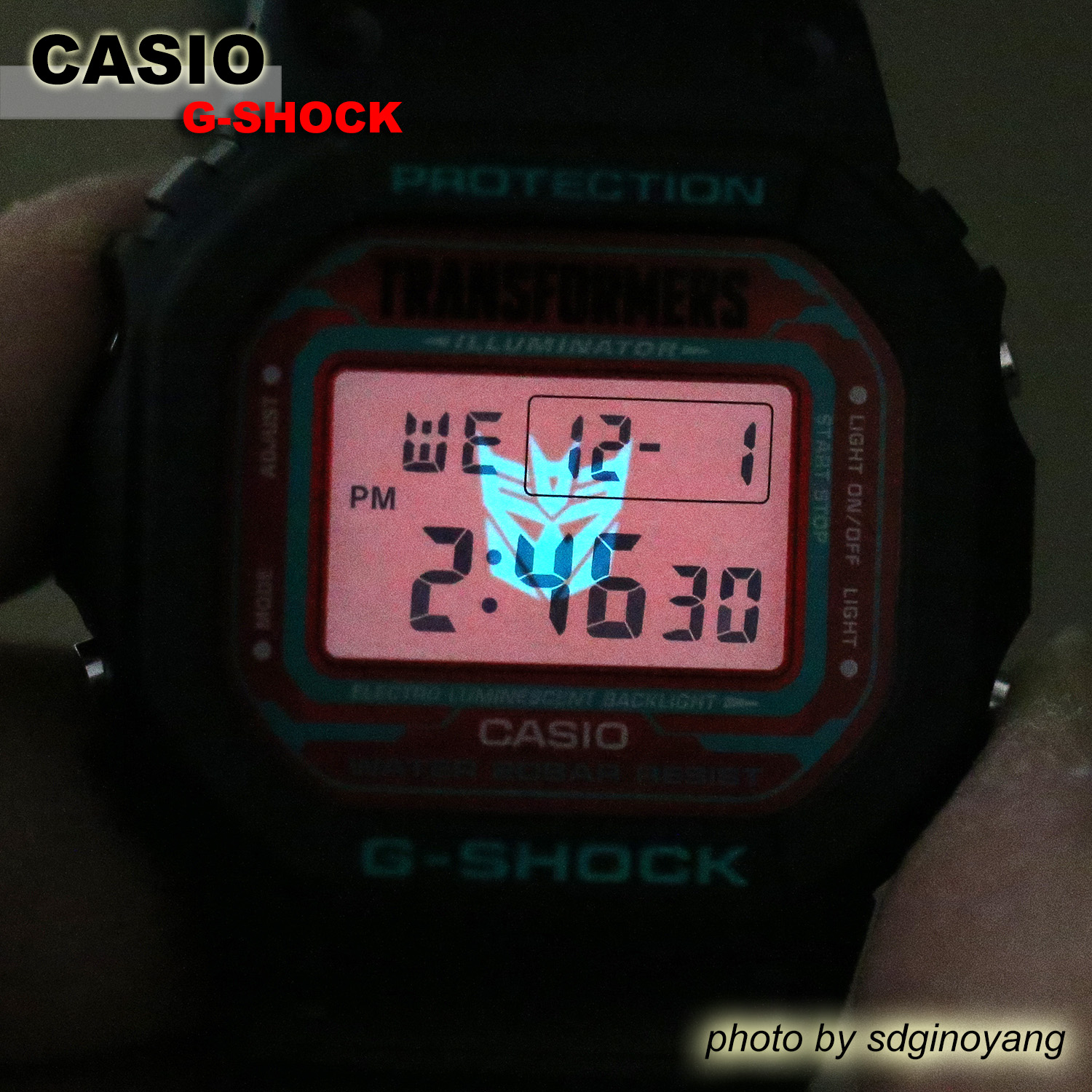 CASIO卡西欧G-SHOCK x TRANSFORMERS变形金刚DW-5600TF19全新现货 - 图0