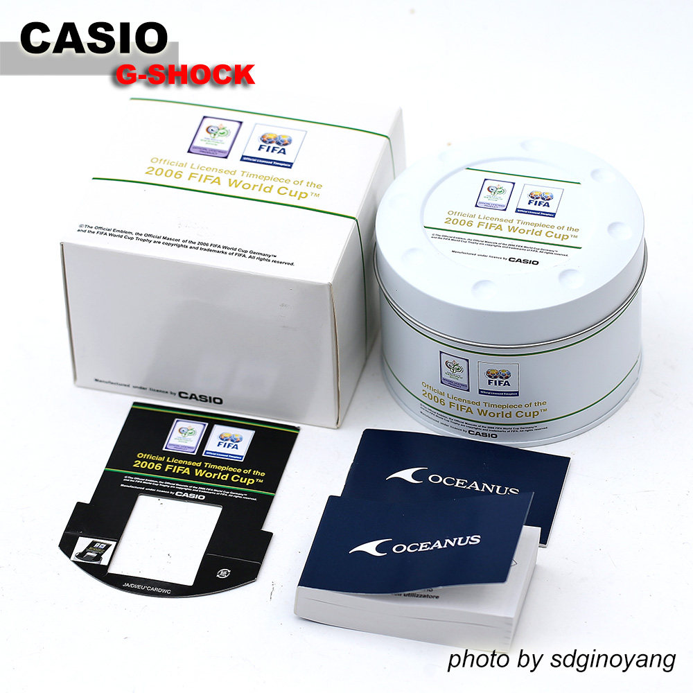 CASIO海神OCEANUS OCW-520WCE-1AVER 2006德国世界杯纪念全新结束