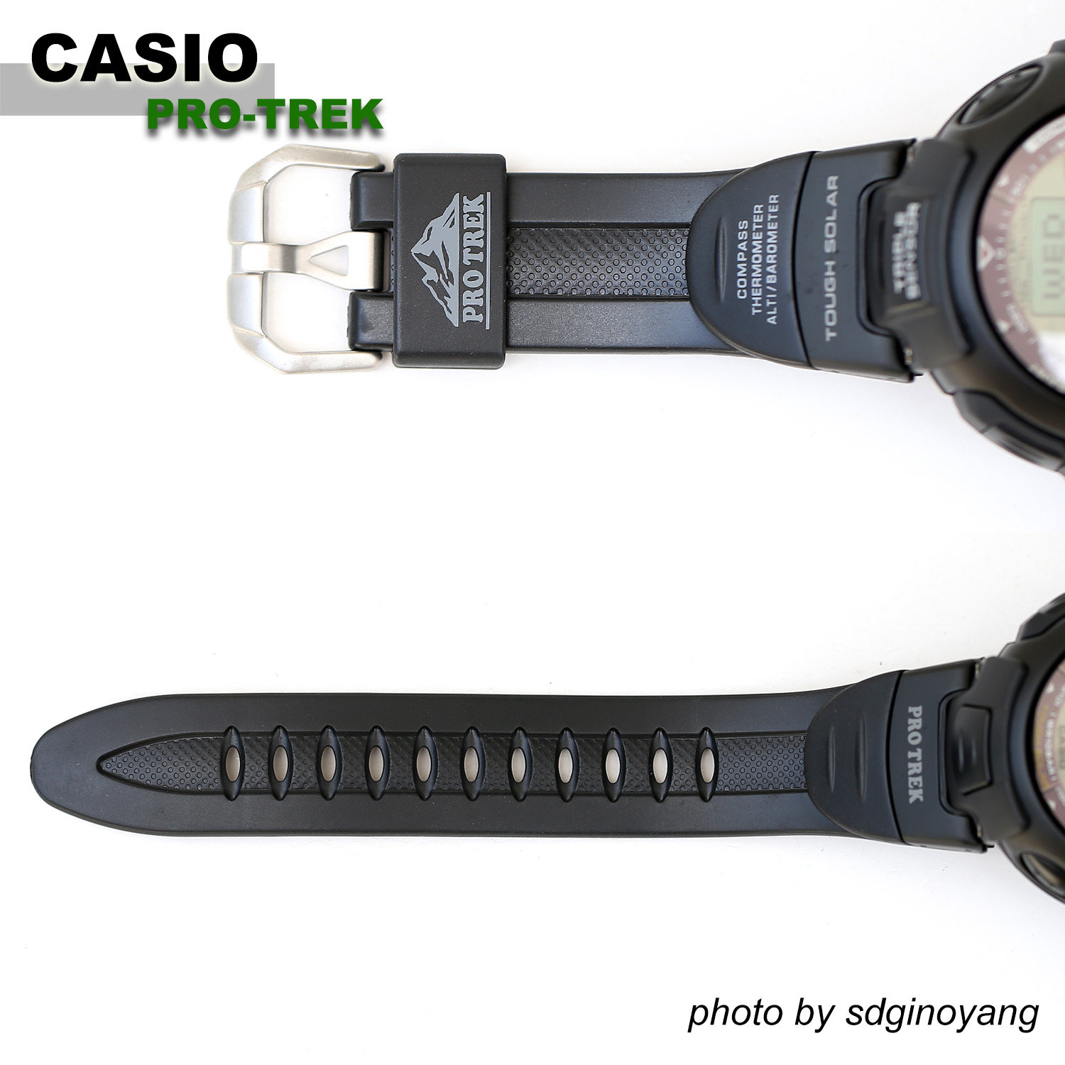 CASIO 卡西欧PRO-TERK PRG-50BCJ-1JR初代太阳能黑钛登山全新结束
