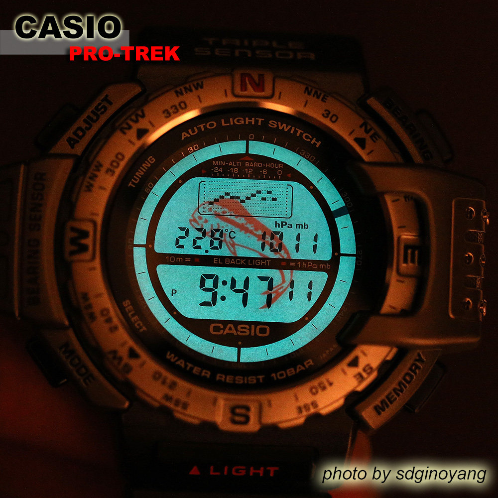 CASIO卡西欧PRO-TERK PRT-40FGJ-2 登山鬼头刀鱼特别版 全新结束