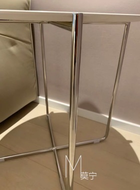 镜面不锈钢茶几莫宁定制