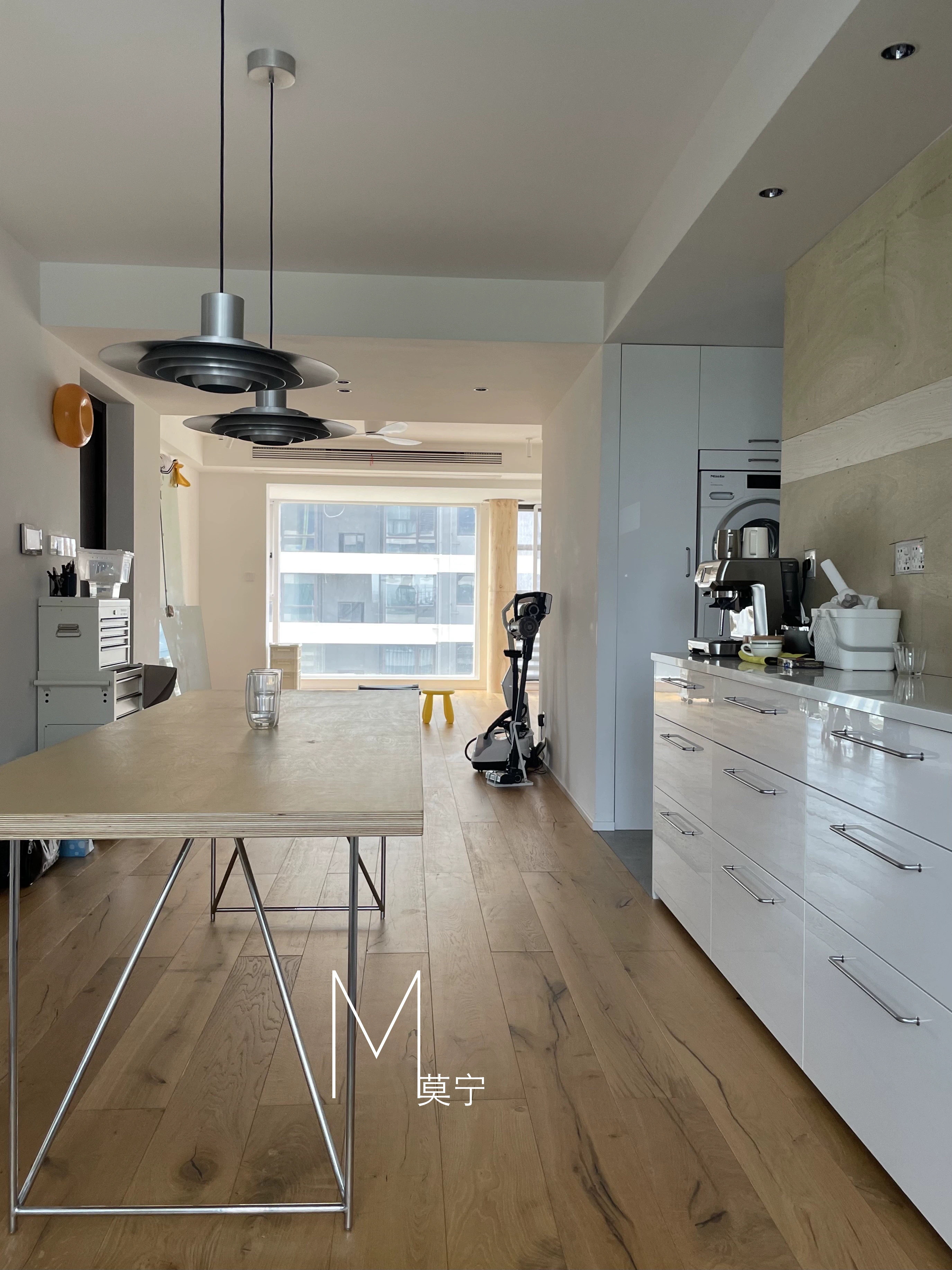 （包邮）简约强大支撑的线条桌腿 镜面不锈钢  莫宁桌腿  A143 - 图3