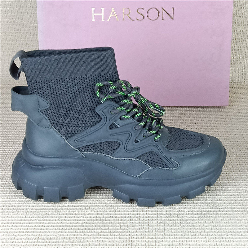 哈森品牌正品撤柜断码处理真皮袜靴厚底增高显瘦弹力靴百搭运动鞋,淘宝优惠券,粉丝福利购,淘宝优惠卷