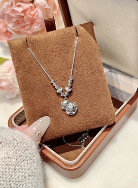 S925银纯银碎冰冰葫芦项链纯银项链不褪色礼盒礼袋新年顺丰3