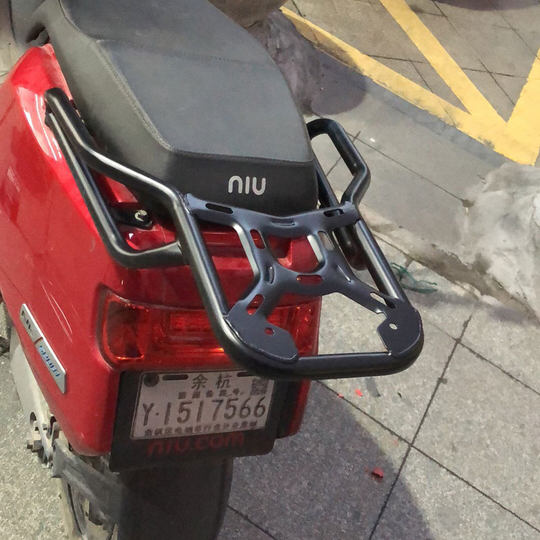 小牛电动车NXT尾架N1S NQI N1 M+配件加长货架后尾架改装尾箱架