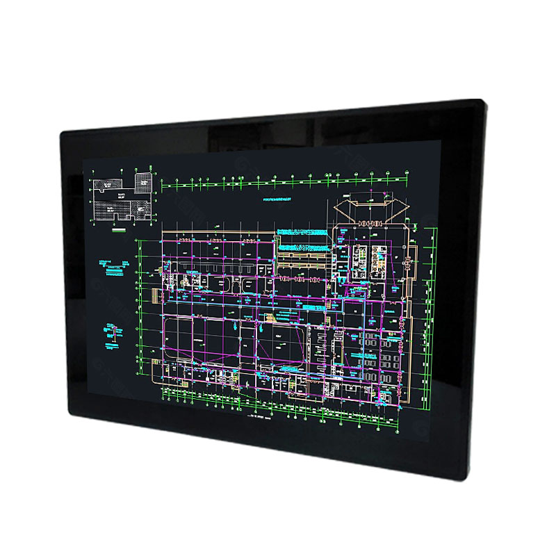 12/15/17/19寸一体嵌入式工业触摸屏显示器触摸屏套机壳套件工控-图3