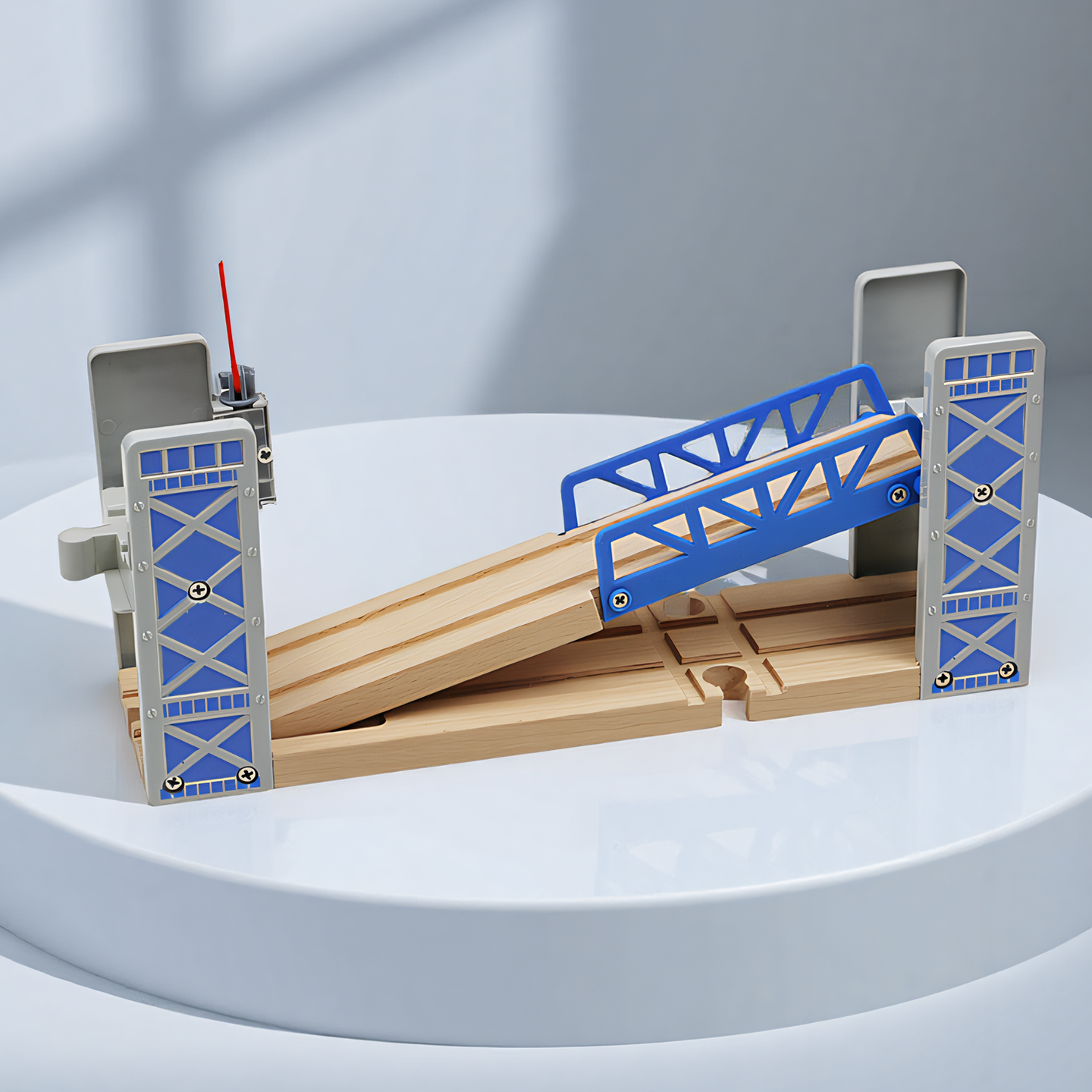 升降桥木头轨道火车玩具配件儿童木质轨道车木制榉木小火车积木男,淘宝优惠券,粉丝福利购,淘宝优惠卷