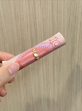 【日进斗金】戒指ins风设计感小众轻奢高级感可调节