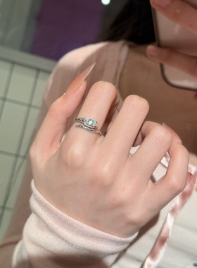 逆爱池骋同款小醋包戒指灵蛇戒指尾戒小蛇小众本命年蛇年她屿Lumi