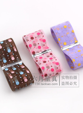 diy小圆点水晶手工头饰品