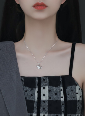 项链女夏仙气百搭不掉色轻奢小众2021年新款简约设计感锁骨链