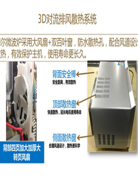 海尔变频侧开式23L微波炉