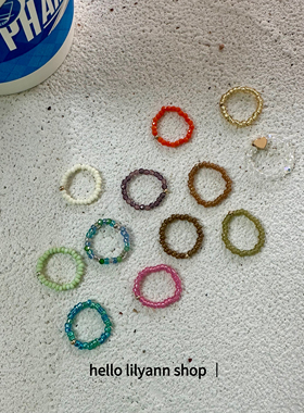 清仓合集｜春夏个性ins风弹力脚戒指彩色叠戴百搭hello小众设计款