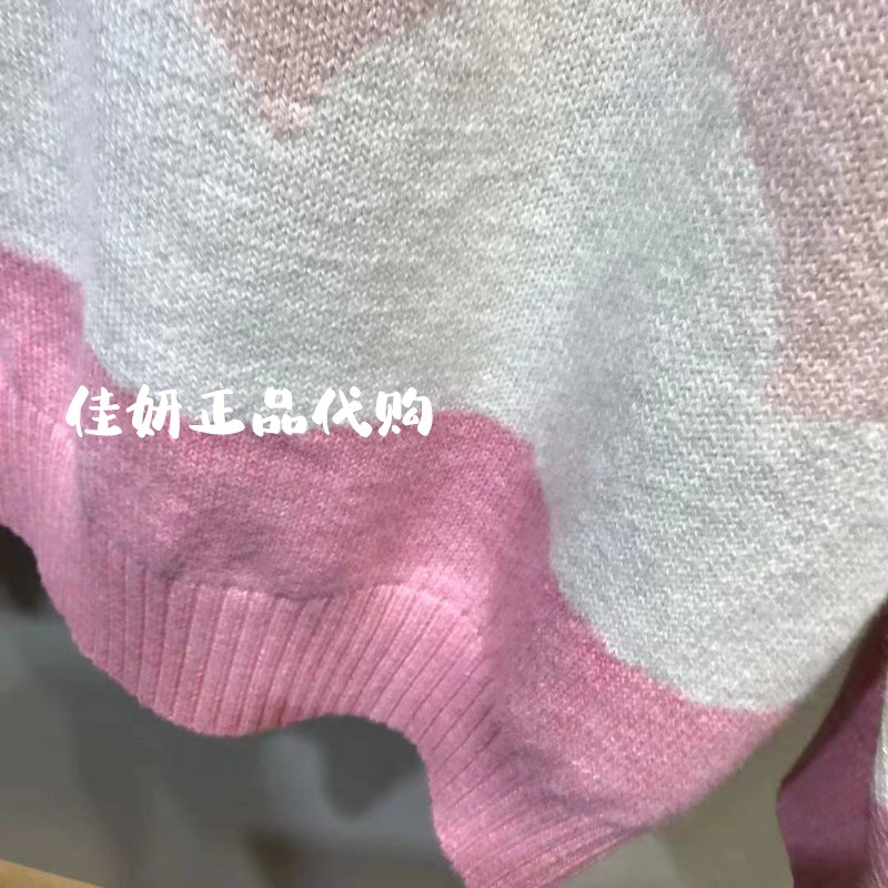 little moco专柜正品24年春男女童毛衣百搭长袖针织衫KBD1SWT014