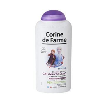 French corine de farme ເດັກ​ຍິງ​ແລະ​ແຊມ​ພູ​ເດັກ​ນ້ອຍ​ແລະ​ອາບ​ນ​້​ໍາ gel ການດູແລຜົມສາມໃນຫນຶ່ງນັກຮຽນ 3-16 ປີ