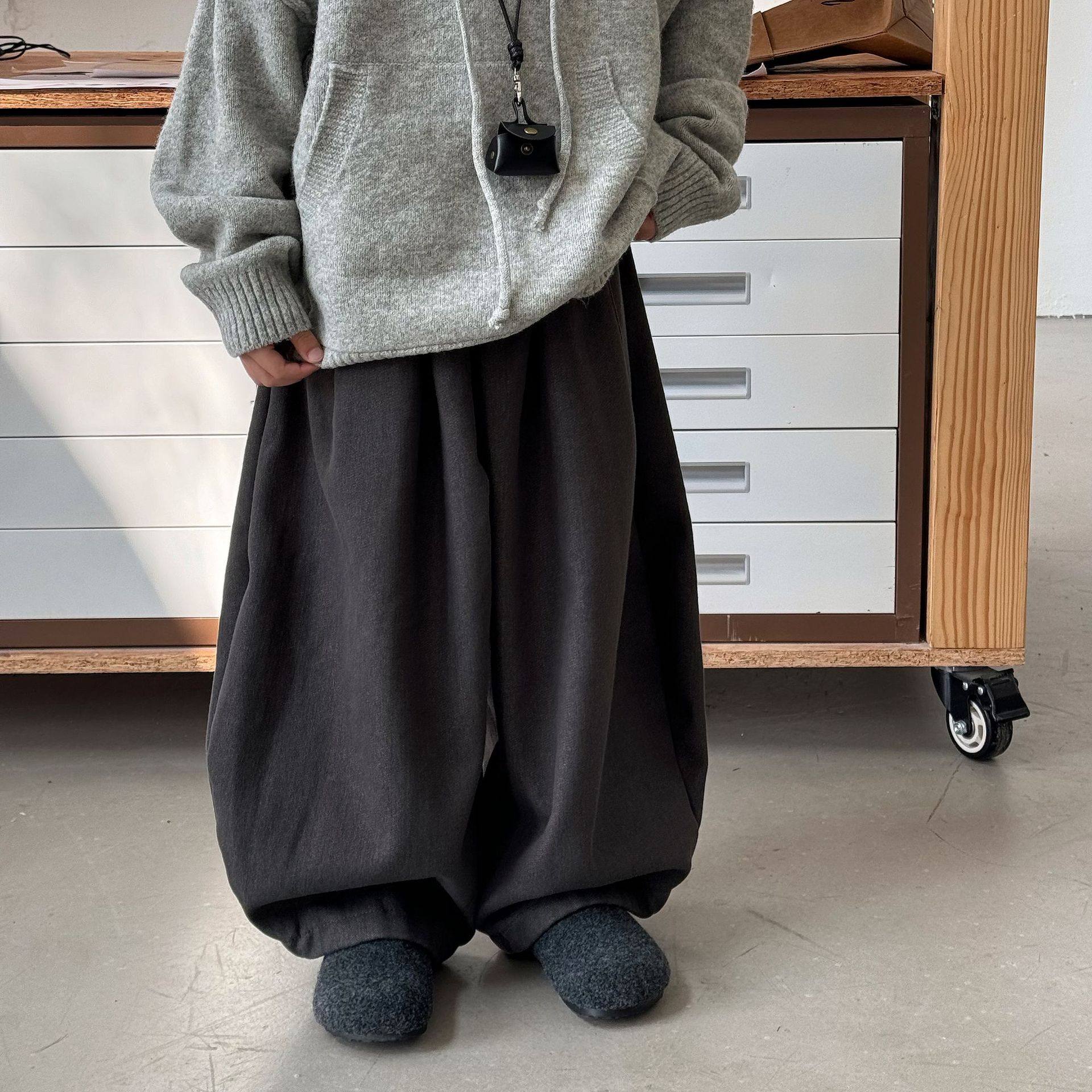 小杰家2025冬季新款韩版阔感休闲男童加绒牛仔裤男童保暖长裤,淘宝优惠券,粉丝福利购,淘宝优惠卷