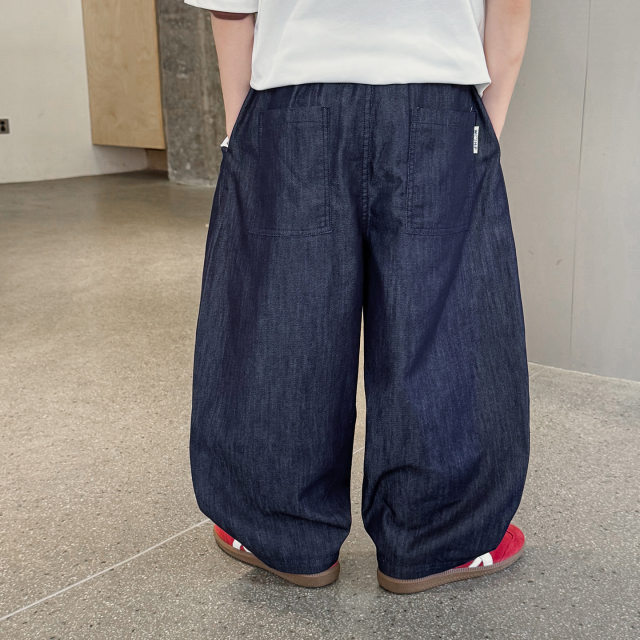 ໂສ້ງຂາສັ້ນ denim ເດັກນ້ອຍອະເນກປະສົງ ແລະສະດວກສະບາຍ
