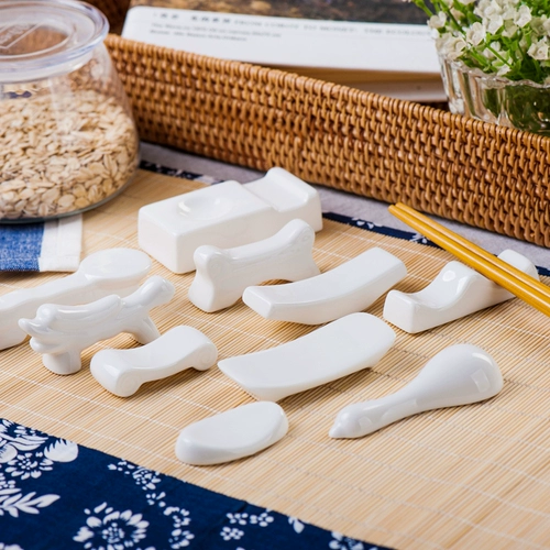 Tangshan Pure White Ceramic Bone Фарфоровые палочки для оправдания Family Hotel Sweeware Установка стойка для регулировки