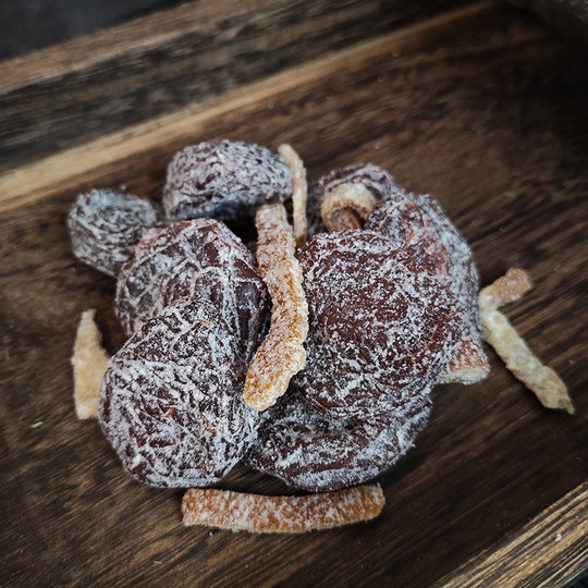 海珠园李解古早甘草李饼李子干蜜饯双华陈皮罐装果脯休闲零食茶配