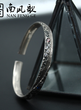 南风歌原创设计鹊桥手镯情侣