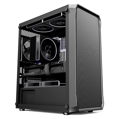 AMD锐龙R7 9700X A1000 A400高端专业设计作图工作站专用主机图形工作站3D建模渲染视频剪辑影视后期组装电脑 - 图0