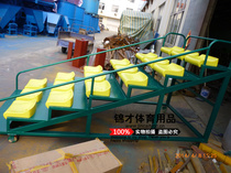 Trackfield Mobile Telescopic End Referee Bench X chronograph stands 27 24 24 18 15 seats 15 seats