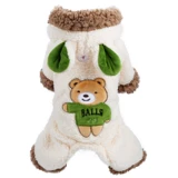 Специальное предложение собачья одежда Бишон Тедди теплый ягненка Бархатный утолщенный хлопковой пальто