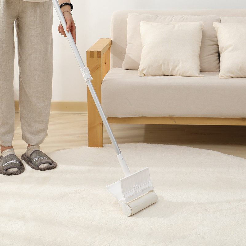 加长柄粘毛器滚筒大号可撕式家用地板地毯清洁除尘黏头发沾毛神器,淘宝优惠券,粉丝福利购,淘宝优惠卷