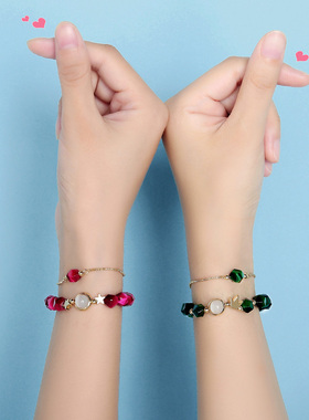 风格手链女韩版简约个性首饰