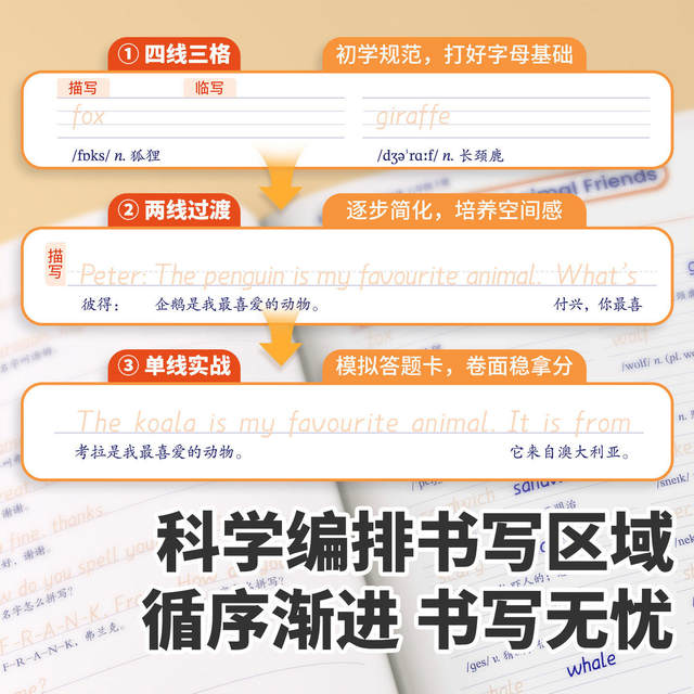 26 Chun Dou Banjiang Junior High School Hengshui Style English Copybook