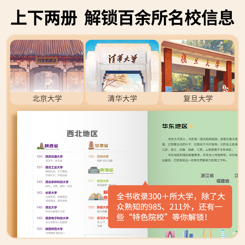 荣恒学霸大学城上下正版走进高考志愿填报指南百所名校解析选校书籍启蒙211中国世界著名专业解读的简介绍成为学霸从大学选起