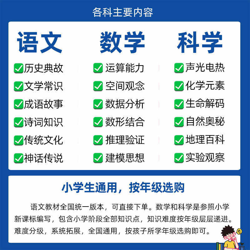 抖音同款】课本里的十万个为什么一二三四五六年级上下册小学生语文数学科学同步课本内外趣味拓展阅读大百科全书文学常识天星教育