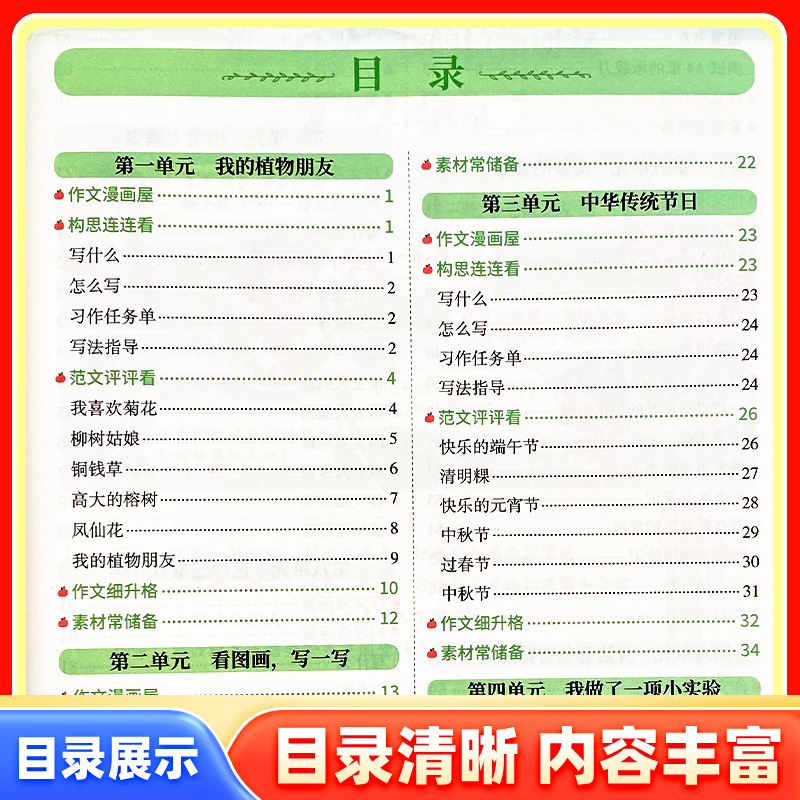 小学生同步作文三年级四五六年级上下册语文人教版作文素材写作技巧书籍作文选乐学熊满分作文辅导书大全范文练习册专项训练辅导书 - 图1