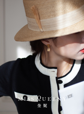 MissQueeny心锁吊坠耳钉