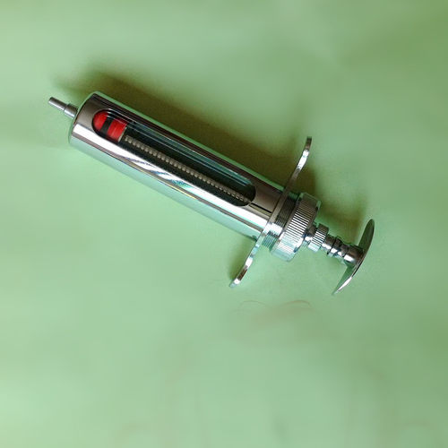 报春鸟10/20/30/50ml兽用金属注射器注射针筒猪牛羊用疫苗注射针 - 图0