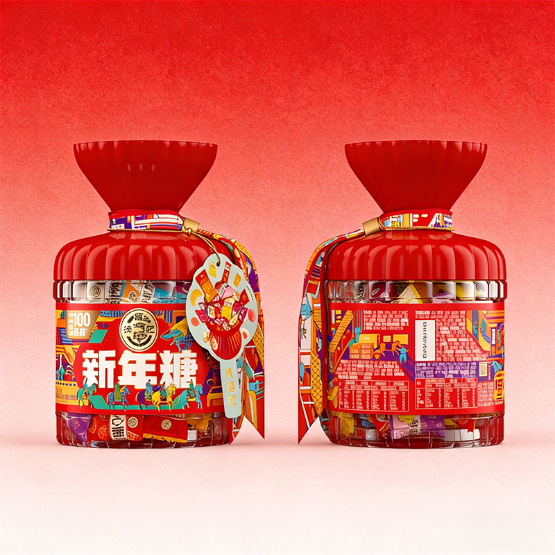 徐福记2026新年糖罐装420g酥心糖软糖橡皮糖喜糖年货礼春节年味,淘宝优惠券,粉丝福利购,淘宝优惠卷