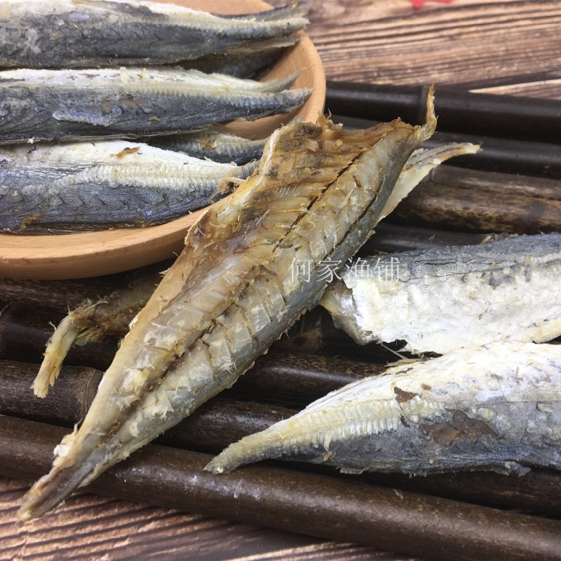 自晒福建特产巴浪鱼干熟鱼干海鱼海鲜干货炒菜咸鱼干小鱼干粉干鱼 - 图0