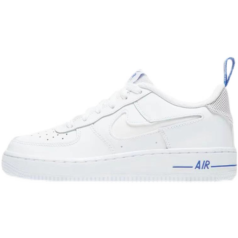 妖精之歌 Nike Air Force 1 AF1空军一号白蓝3M反光 DD3227-100-图3