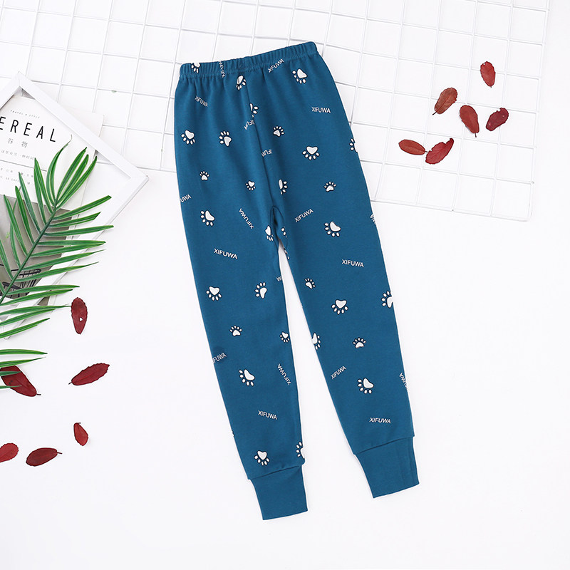 儿童纯棉秋裤宝宝春秋薄款线裤男童单条棉毛裤女童小孩全棉保暖裤,淘宝优惠券,粉丝福利购,淘宝优惠卷