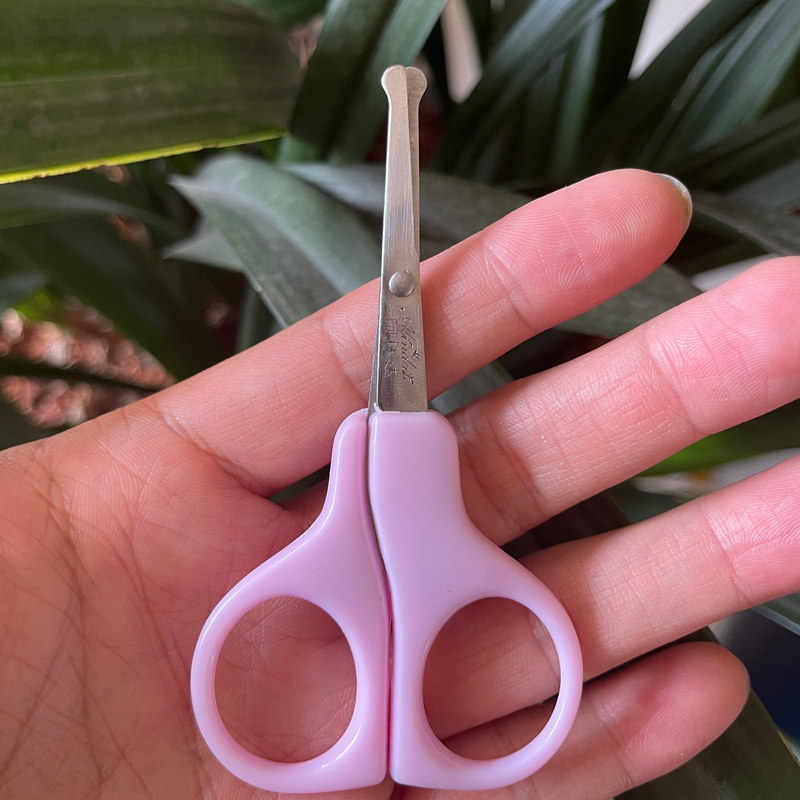 阿林达不锈钢圆头安全鼻毛剪刀/假睫毛剪/修眉剪/双眼皮贴小剪刀,淘宝优惠券,粉丝福利购,淘宝优惠卷